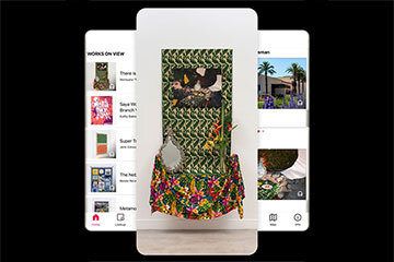 Digital Museum Guide pepperdine app view